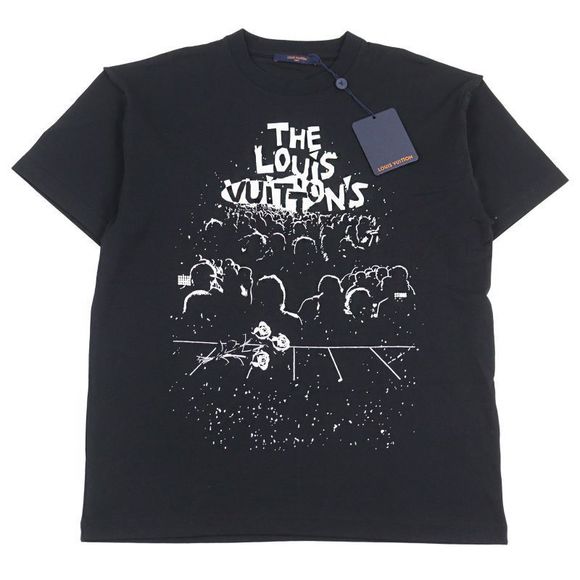 Louis Vuitton 23SS Hoy10w 100% Cotton LV Concert Print Logo